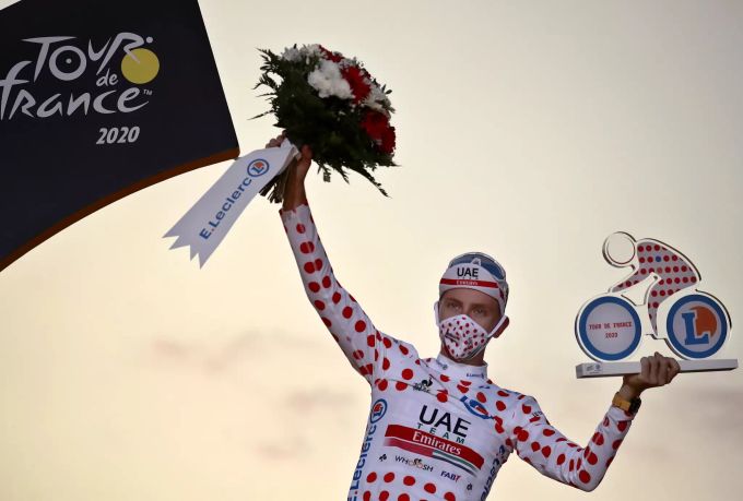 Der Slowene Tadej Pogacar ist der Gewinner der Tour de France. pogacar