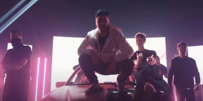Oliver Pocher in seinem neuen Video zum Song «Influenza». oliver pocher