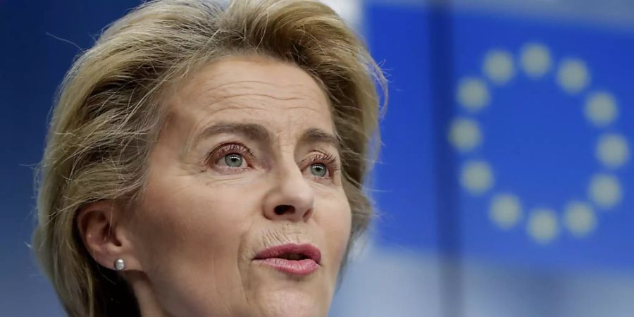 EU-Kommissionspräsidentin Ursula von der Leyen sieht die Einigung in der EU auf das jüngste Fiskal-Paket in einem Gastbeitrag durchweg als Stärke des Bündnisses. (Archivbild)