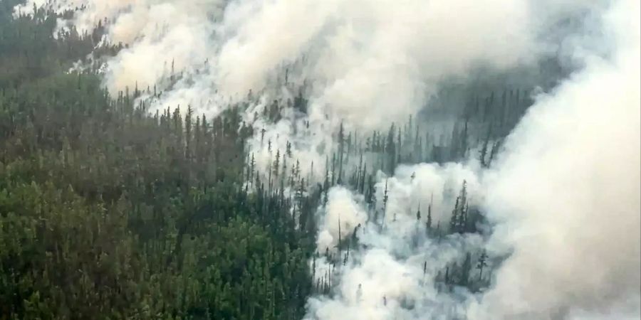 Waldbrand in Russland