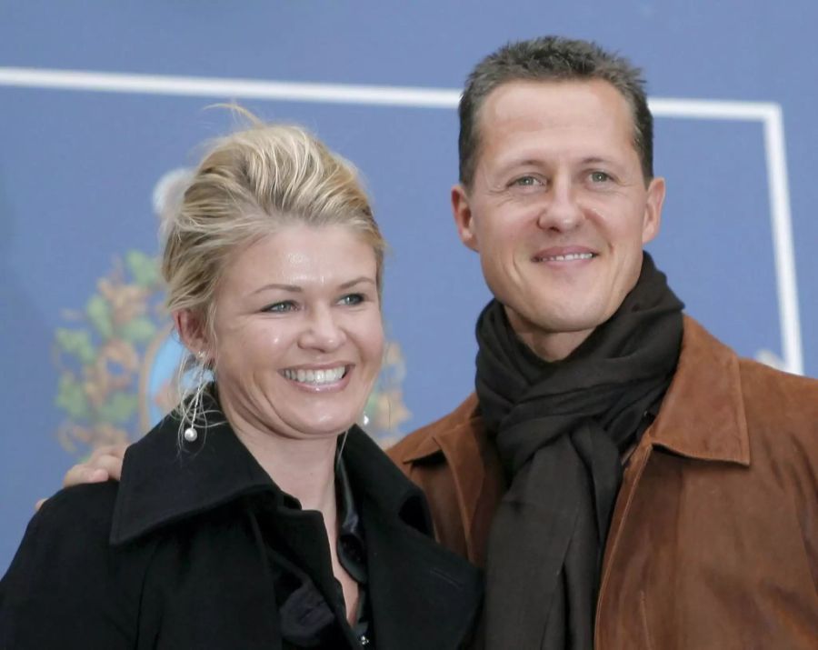 Stets an seiner Seite: Corinna Schumacher (l.) mit Ehemann Michael.