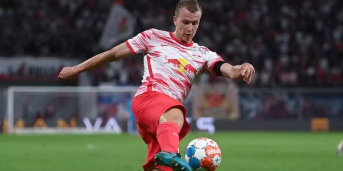 Steht in der Leipziger Startelf: Lukas Klostermann. Foto: Hendrik Schmidt/dpa-Zentralbild/ZB Steht in der Leipziger Startelf: Lukas Klostermann. Foto: Hendrik Schmidt/dpa-Zentralbild/ZB