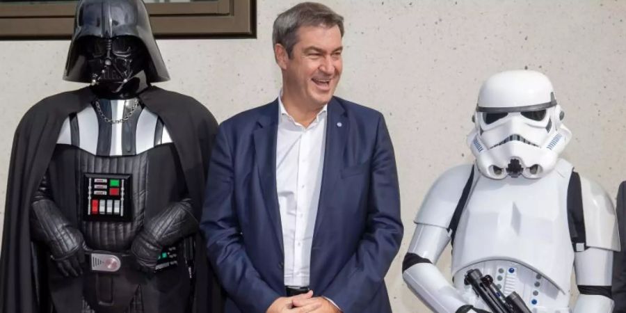 Markus Söder bei der Eröffnung des Zukunftsmuseum in Nürnberg. Foto: Daniel Karmann/dpa