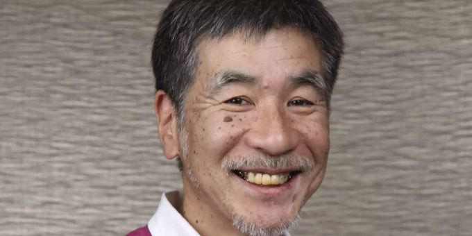 Dieses undatierte Foto, das von NIKOLI zur Verfügung gestellt wurde, zeigt Maki Kaji, Geschäftsführer des Unternehmens bis Juli 2021, in Tokio, Japan. Maki Kaji Sudoku