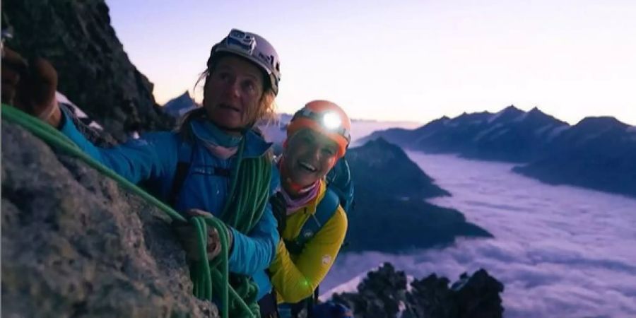 Die Schweizer Sängerin Beatrice Egli hat das Matterhorn bestiegen.