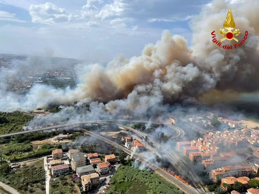 Wildfires in Abruzzo