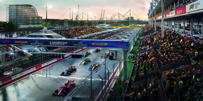 Fährt die Formel 1 bald in London? Formel 1 London GP