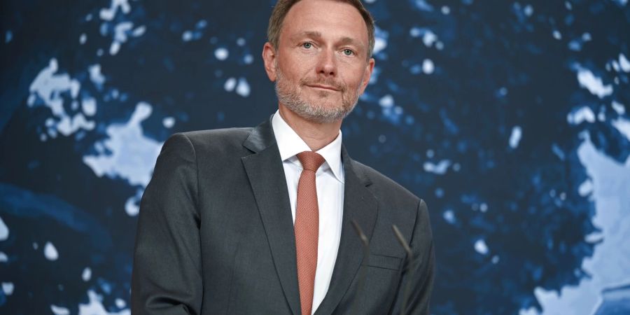 Spar-Appell in Richtung Kanzleramt: Finanzminister Christian Lindner (FDP).