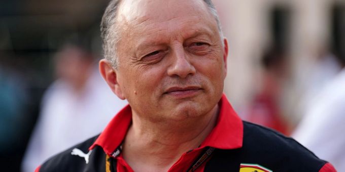 Frederic Vasseur ist der neue Ferrari-Teamchef. Frederic Vasseur ist der neue Ferrari-Teamchef.