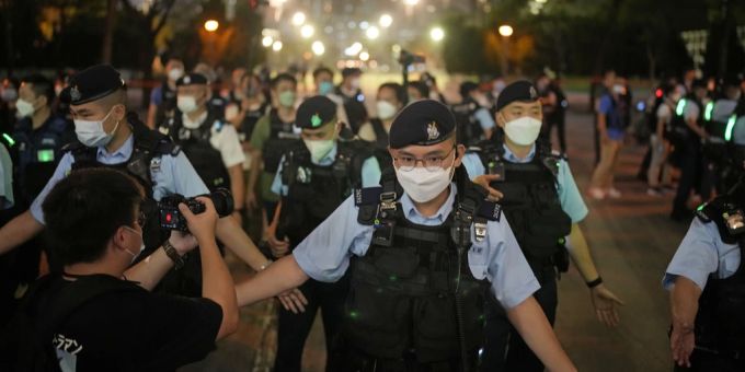Die Tiananmen-Gedenken sind in Hongkong seit 2020 verboten. (Symbolbild) Tiananmen-Gedenken Hongkong