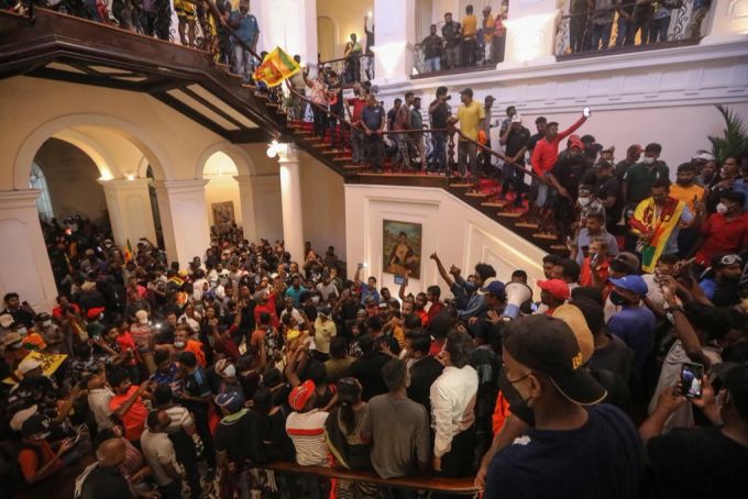 SRI LANKA CRISIS PROTEST