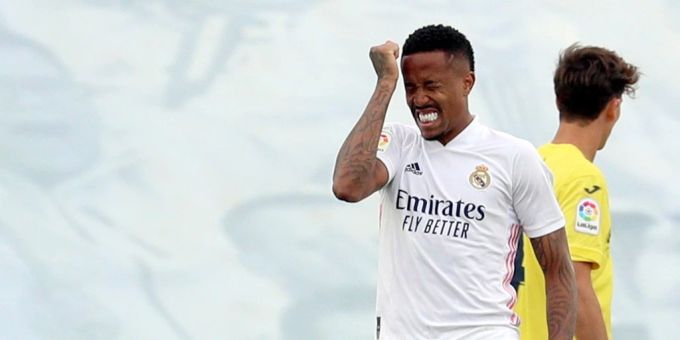 Éder Militão im Dress von Real Madrid. Éder Militão Real Madrid