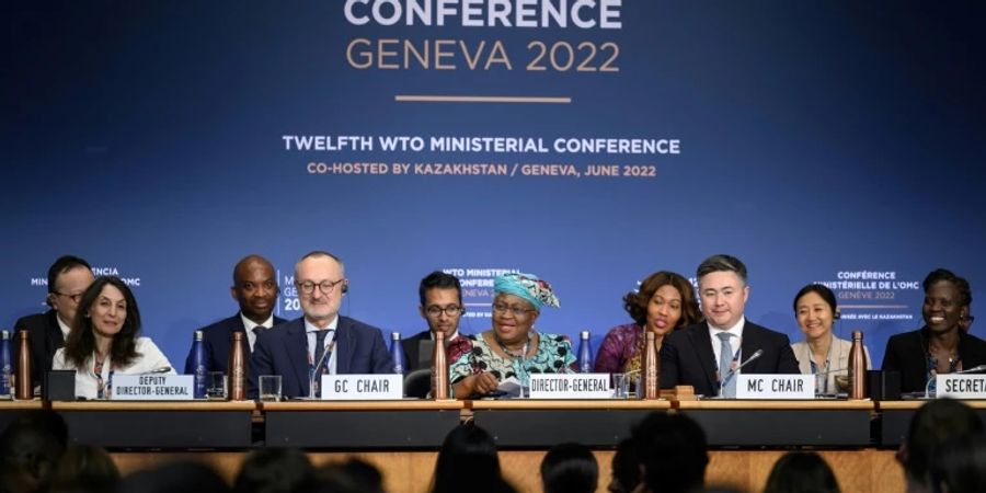 Abschlusssitzung der WTO-Ministerkonferenz in Genf