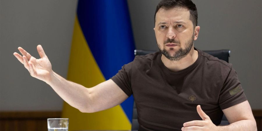 Optimistische Ansage: Der ukrainische Präsident Wolodymyr Selenskyj will den ESC 2023 austragen.