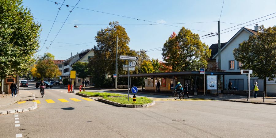 Der Lindenplatz in Wülflingen.