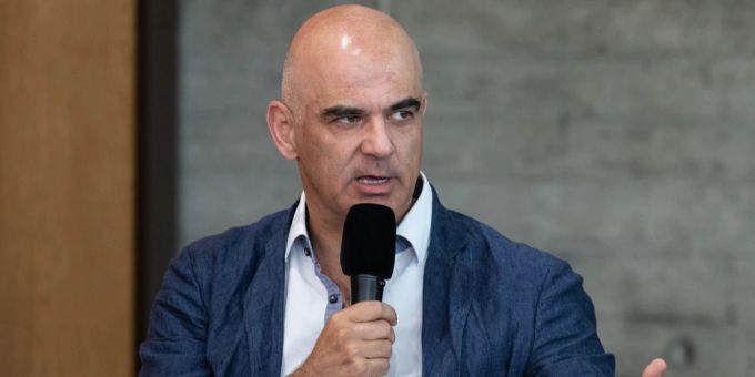 Bundesrat Alain Berset. Alain berset