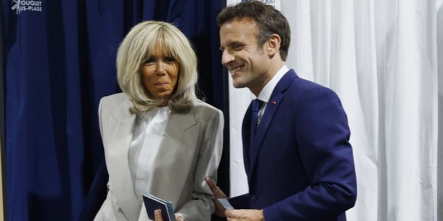 Brigitte Macron und Emmanuel Macron