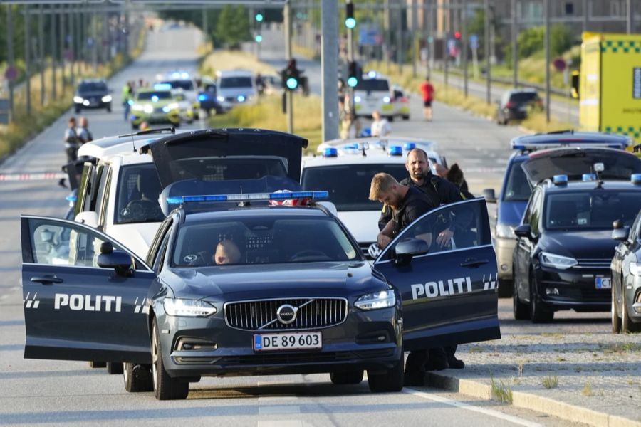 Die Polizei in Kopenhagen hat einen Tatverdächtigen festgenommen.