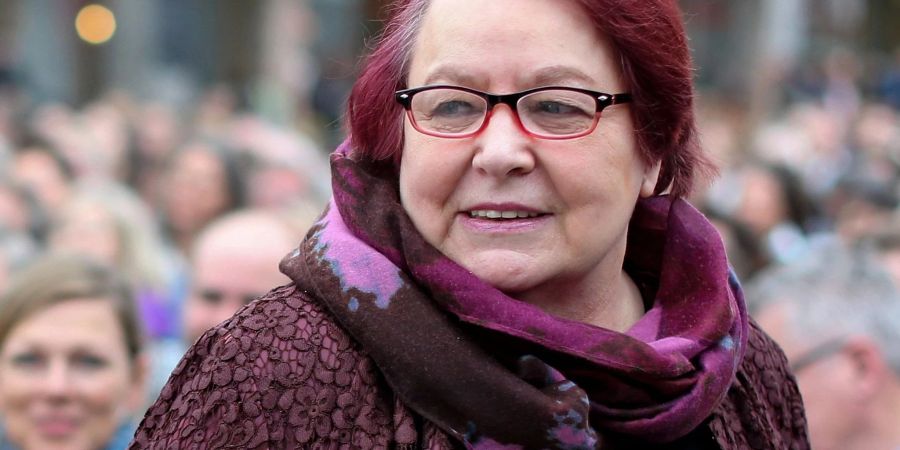 Die Autorin Natascha Wodin 2017 auf der Leipziger Buchmesse.