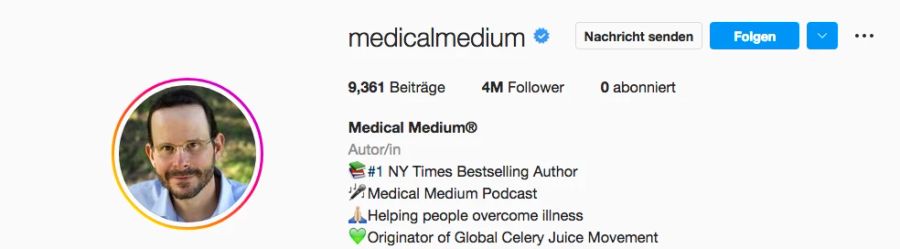 Instagram Medical Medium