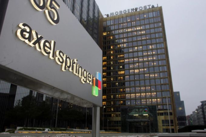 Die Zentrale der Axel Springer SE. Mathias Döpfner