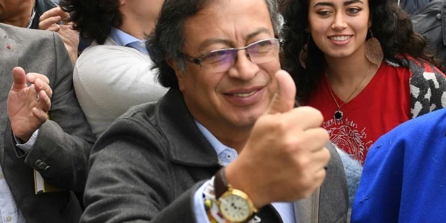 Der neu gewählte kolumbianische Präsident Gustavo Petro