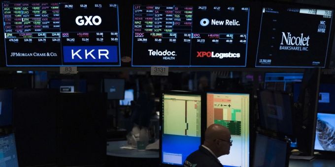Der Dow Jones Industrial Average befindet sich weiter auf Talfahrt. Dow Jones Industrial Average