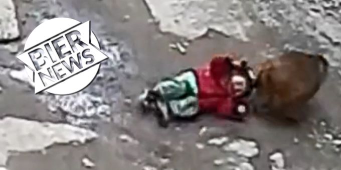 Dank Nachbarn - Hier verschleppt ein Affe eine Dreijährige - gerettet!