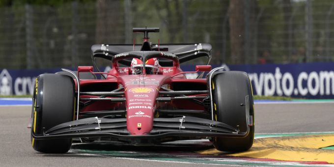 Ferrari-Star Charles Leclerc wird in der Sprint-Quali von Imola Zweiter. Formel 1