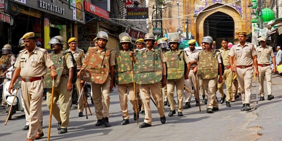 Polizeieinsatz in Rajasthan