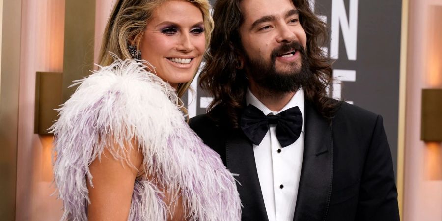 Heidi Klum (l) und Tom Kaulitz