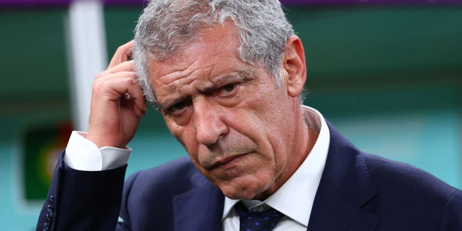 Setzte seinen Superstar gegen die Schweiz auf die Bank: Portugal-Coach Fernando Santos.