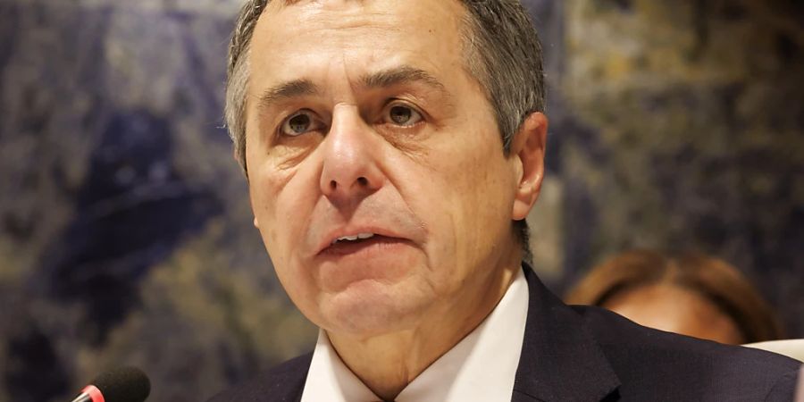 FDP-Bundesrat Ignazio Cassis hat am Samstag an der Delegiertenversammlung seiner Partei in Dübendorf ZH von Fortschritten im Verhältnis der Schweiz zur EU gesprochen. Die Sondierungsgespräche würden sich im Endspurt befinden. (Archivbild)