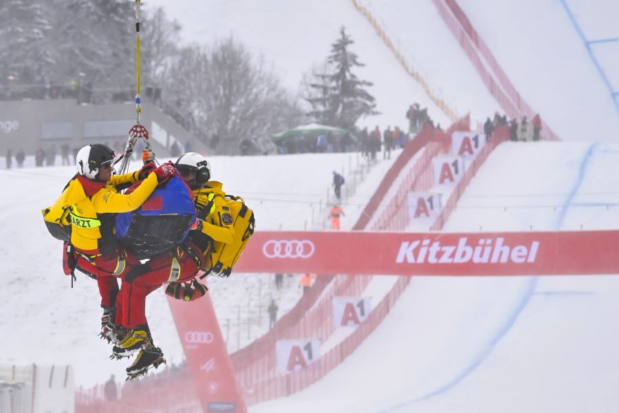 Kitzbühel Abfahrt Henrik Roea