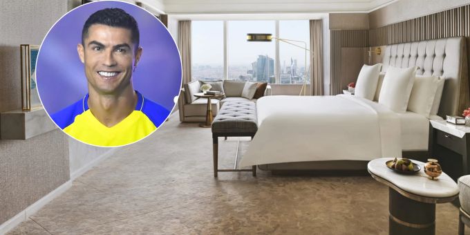 Königlich! - In diesem Luxus-Wolkenkratzer wohnt Ronaldo in der Wüste