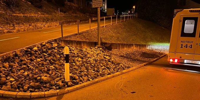 Eichberg SG: 16-Jährige stürzt mit Motorrad. Eichberg SG