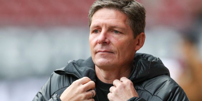 Trainer Oliver Glasner will seinen Vertrag bei der Eintracht erfüllen. Eintracht Frankfurt