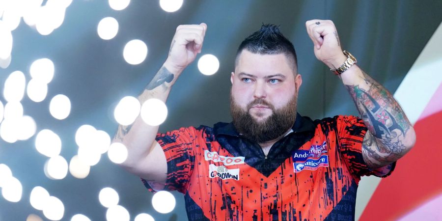 Michael Smith trifft im Halbfinale auf Gabriel Clemens oder Gerwyn Price.