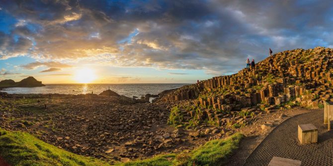 Wahrzeichen Irlands Giant´s Causeway