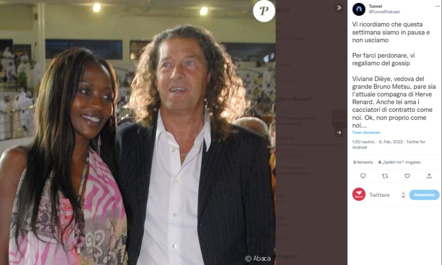 Bruno Metsu starb 2013. Er war der Trainer von Senegal.