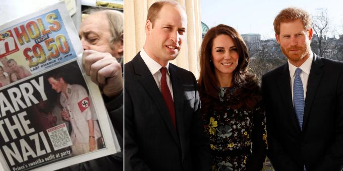 Sorgte für Skandal - Harry: William & Kate rieten mir zu Nazi-Kostüm