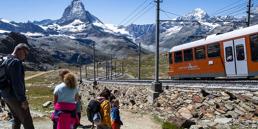 Fahrgastrekord bei der Gornergratbahn: Immerhin lockt das Matterhorn. (Archivbild>)