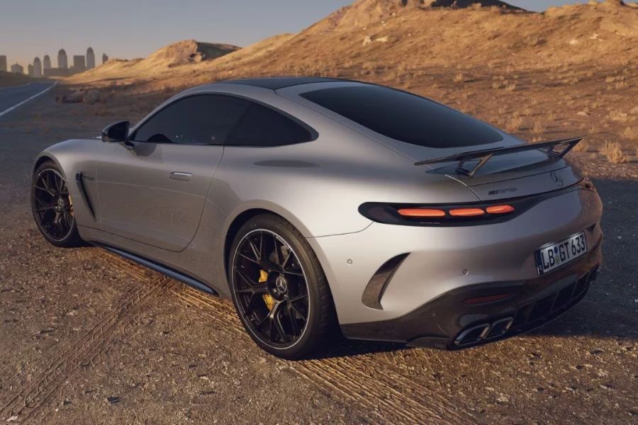 So sieht das neuste Modell des Mercedes AMG GT aus.