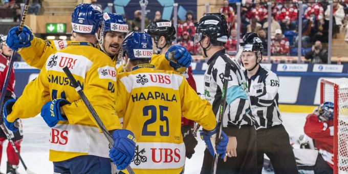 Spengler Cup - 4:3 nach 1:3! HCD bodigt Kanadier und steht im Halbfinal