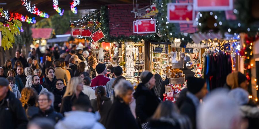 Rund eine halbe Million Menschen haben in diesem Jahr den Weihnachtsmarkt in Montreux VD besucht.