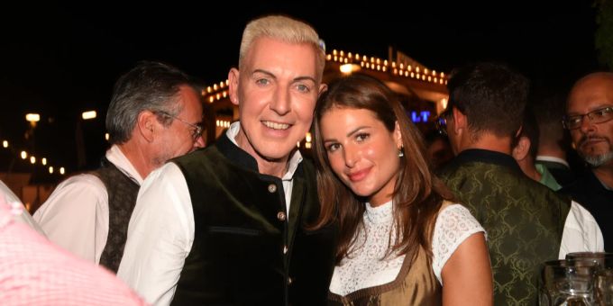 Sie sind verlobt: H.P.Baxxter uns seine Sara. h. p. baxxter