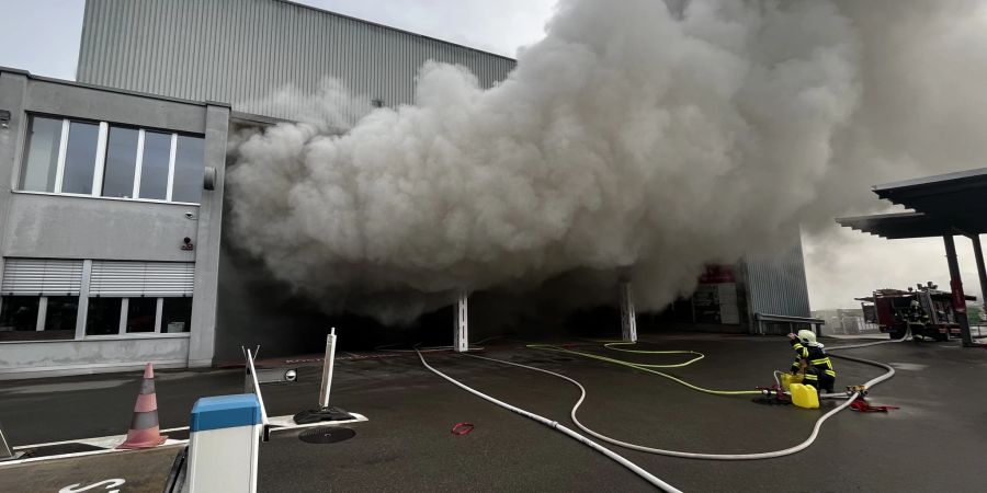 Brand in Hefenhofen