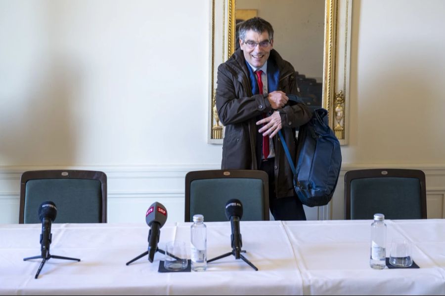 Roger Nordmann Rucksack Bundesratskandidat