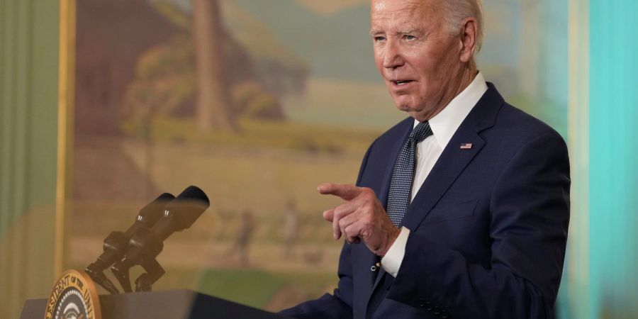 «Im Laufe unserer Karriere waren wir uns oft nicht einig. Und oft stark», sagt US-Präsident Joe Biden über Henry Kissinger.