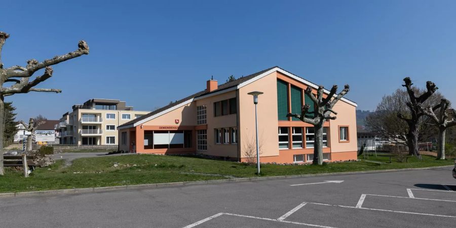 Das Gemeindehaus in Boniswil (AG).